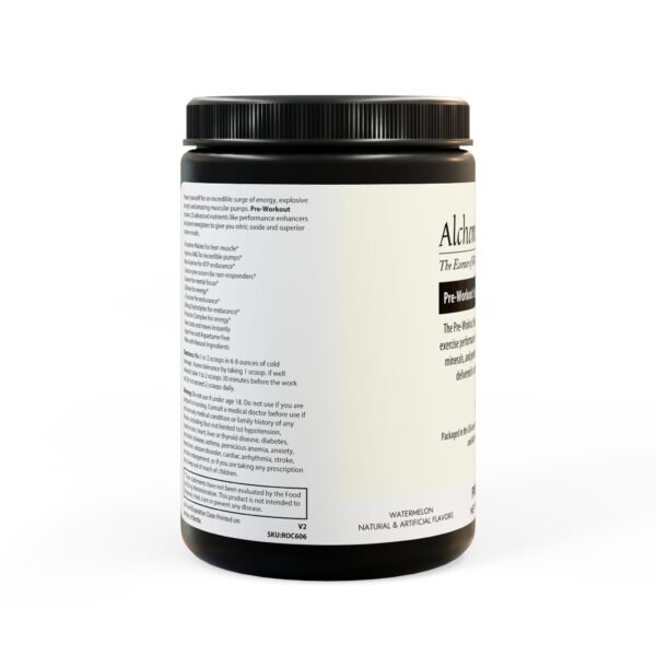 Pre-Workout Supplement, Watermelon (300g, 10.58oz) - Image 2