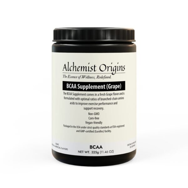 BCAA Supplement, Grape (325g, 11.46oz, 50 servings)